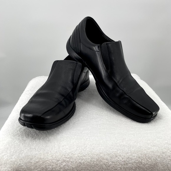 Cole Haan Men\'s Black Slip-On Square Toe Dress Loafers Size 10.5 main image 8